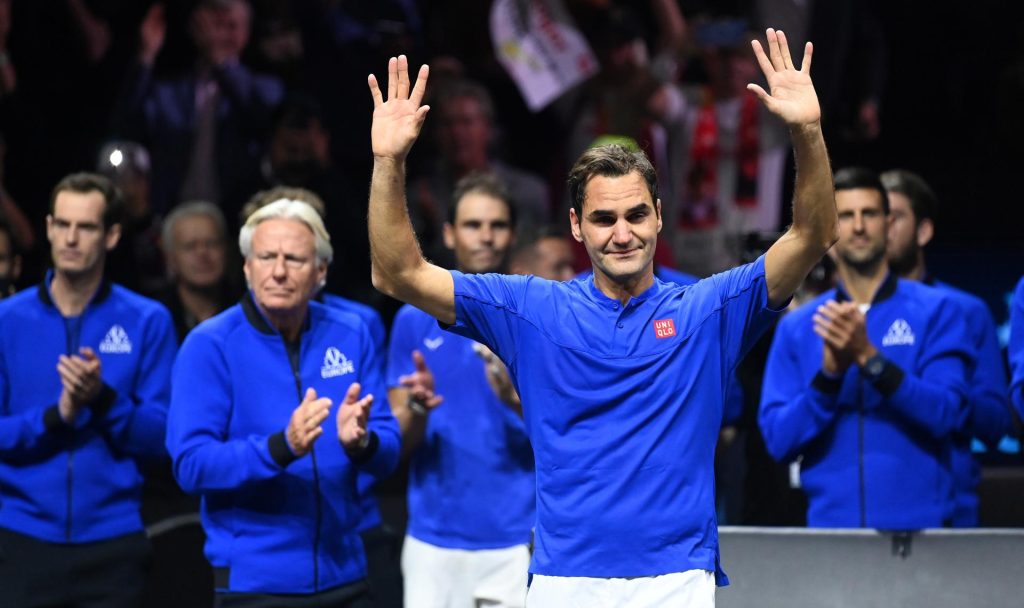 Foto sobre: TENIS 2022: FEDERER ETERNO, IMPONENTE ALCARAZ