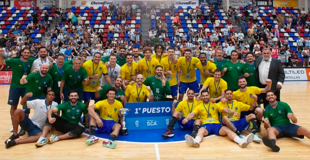 Foto sobre: BALONMANO EN SUD Y CENTROAMÉRICA: EL CAMPEÓN FUE BRASIL